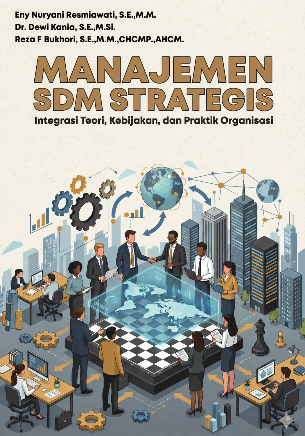 Cover MANAJEMEN SDM STRATEGIS: Integrasi Teori,Kebijakan, dan Praktik Organisasi